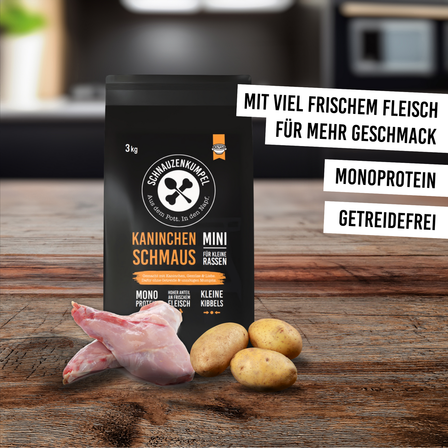 Schnauzenkumpel Kaninchenschmaus Mini