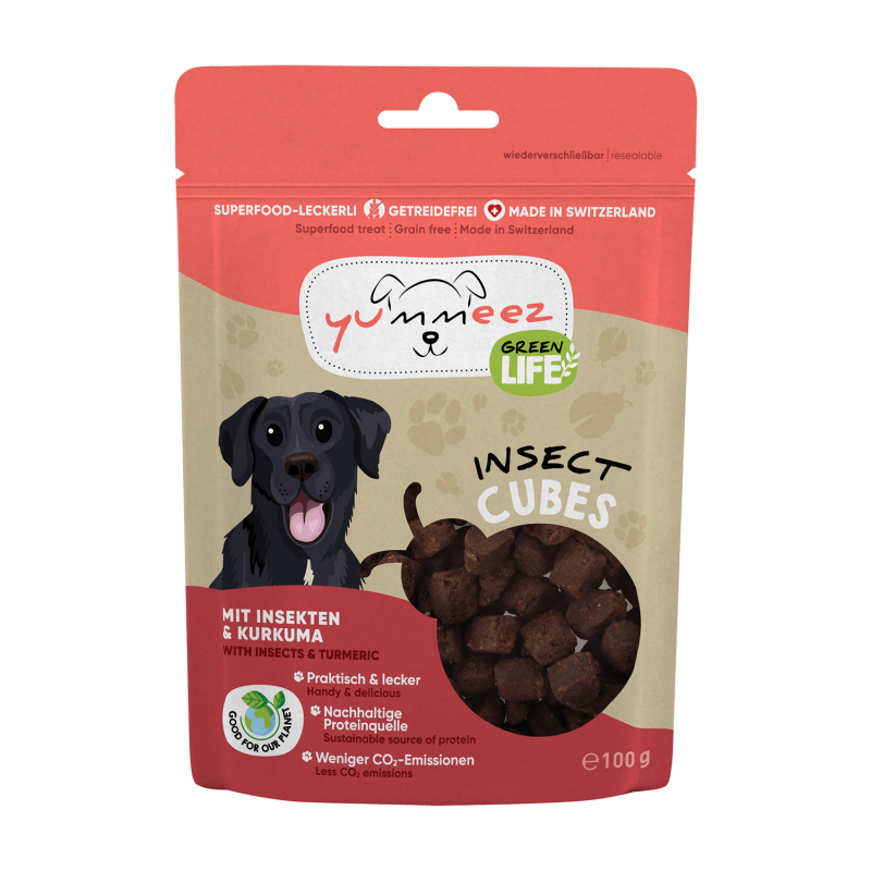 yummeez GREEN LIFE CUBES Insect 100g