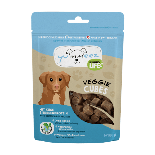 yummeez GREEN LIFE CUBES Veggie 100g MHD 08/25