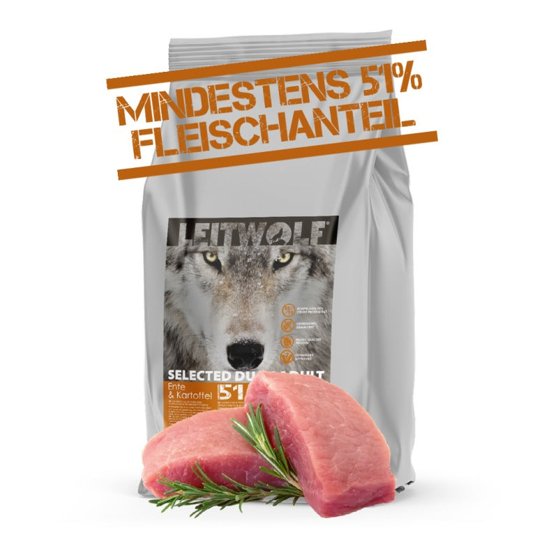 Leitwolf SELECTED DUCK ADULT - Ente & Kartoffel