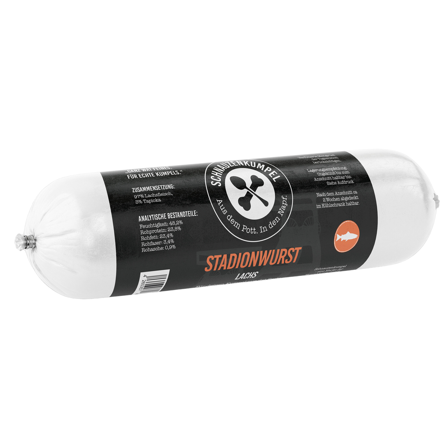 Schnauzenkumpel Stadionwurst Lachs