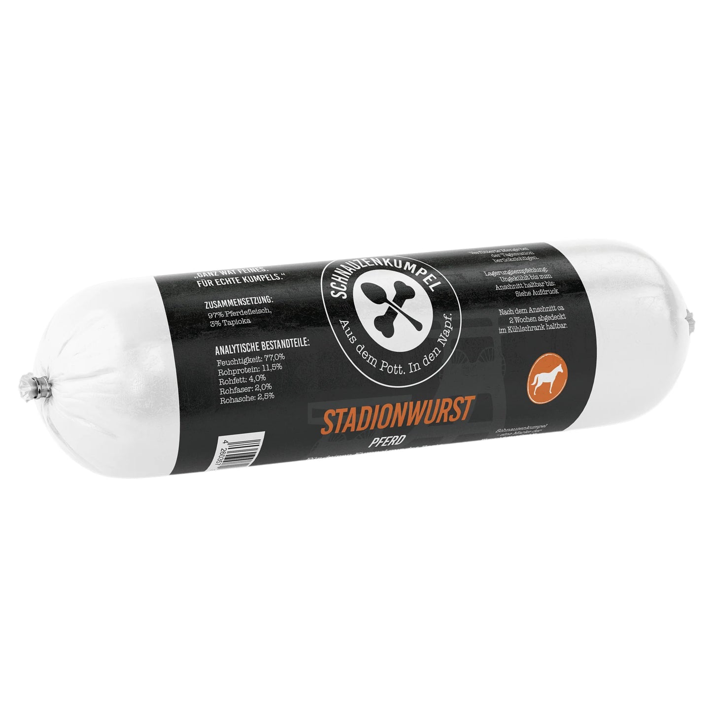 Schnauzenkumpel Stadionwurst Pferd