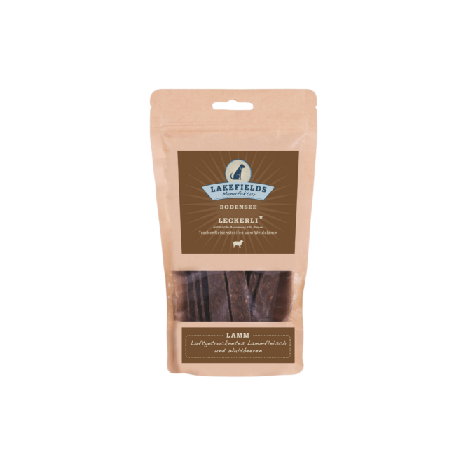 Lakefields Snack Lamm-Fleischstreifen