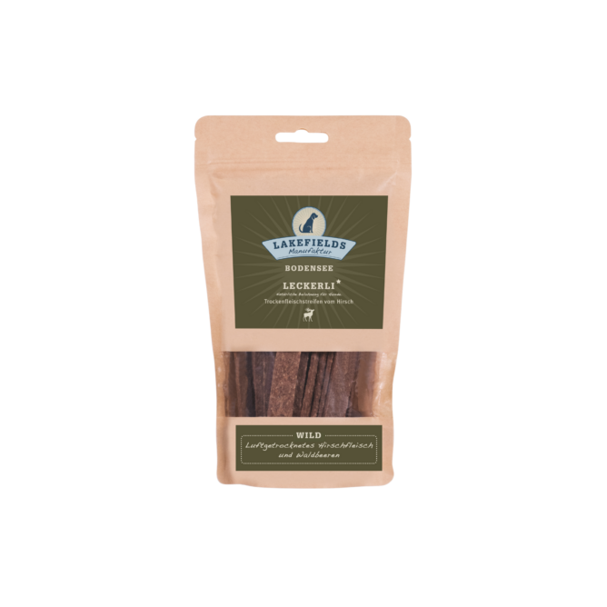 Lakefields Snack Wild-Fleischstreifen