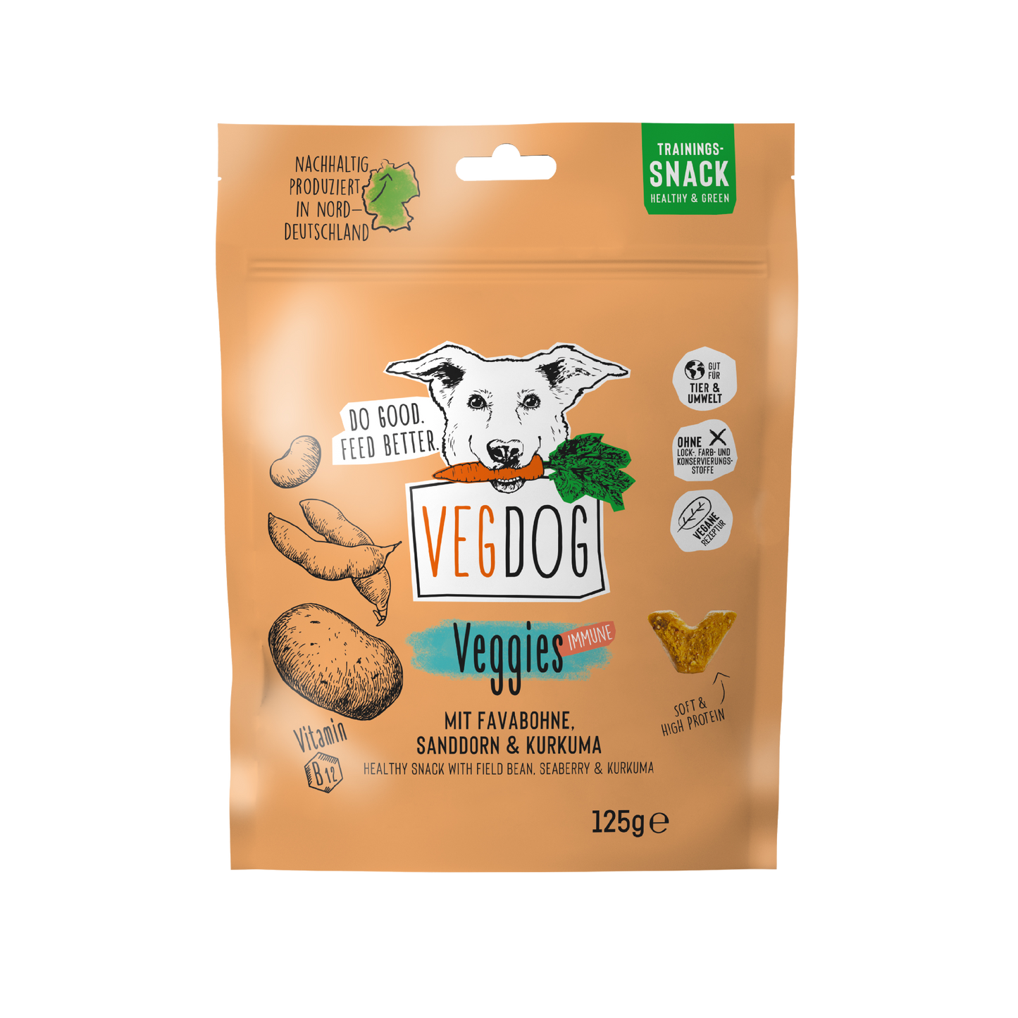 VEGDOG VEGGIES immun 125 g
