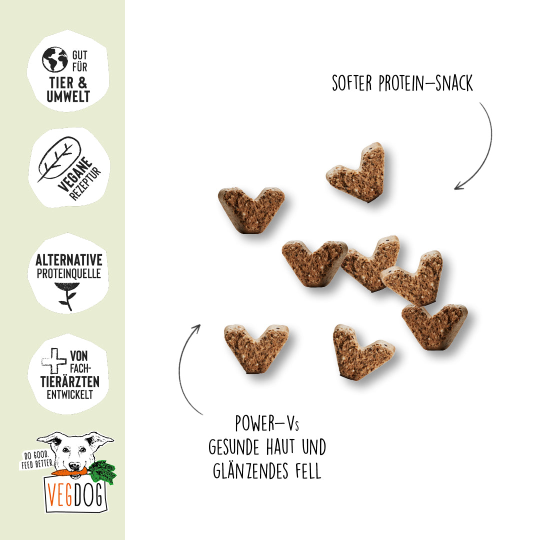 VEGDOG VEGGIES Hautpflege 125 g