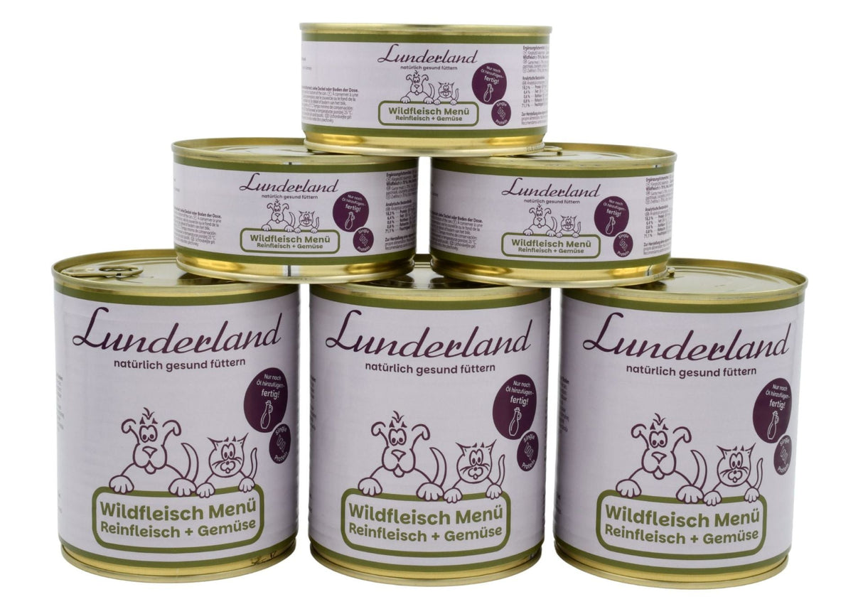 Lunderland Wildfleisch Menü