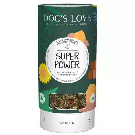 Dogs Love Kräuter Super Power | Hunde Ergänzungsfutter