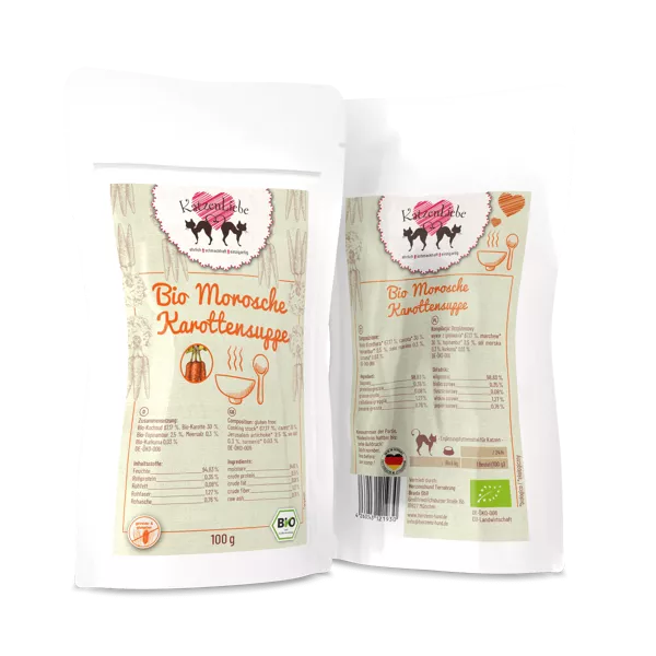 Herzenshund Morosche Karottensuppe – Bio 170g