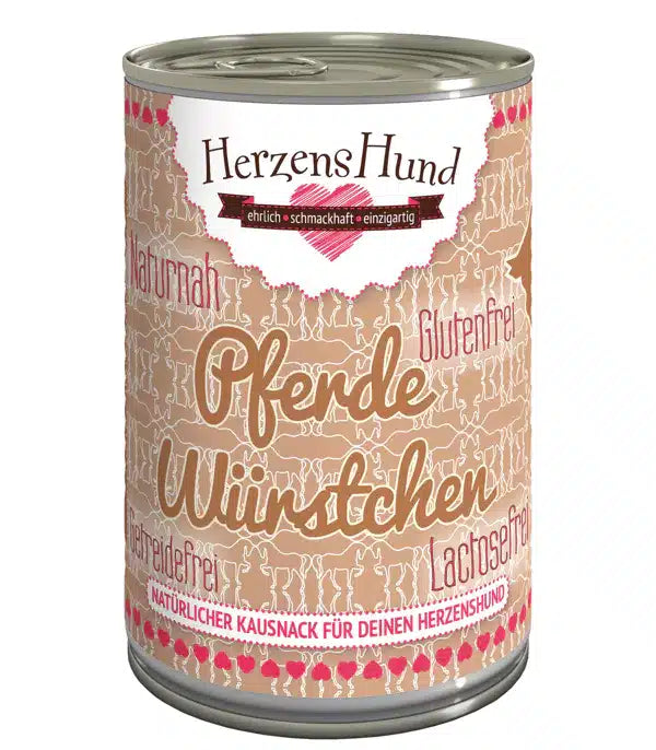 Herzenshund Pferde-Würstchen 180g
