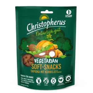 Christopherus Snack Vegetarian Soft Tapioka & Kürbis 125g MHD 11/25