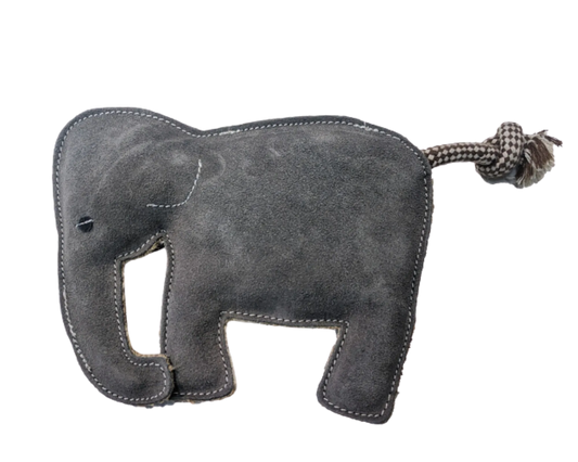 Lederspielzeug-Elefant