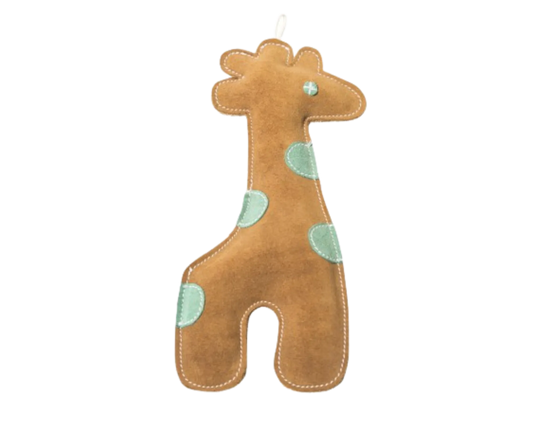 Lederspielzeug-Giraffe