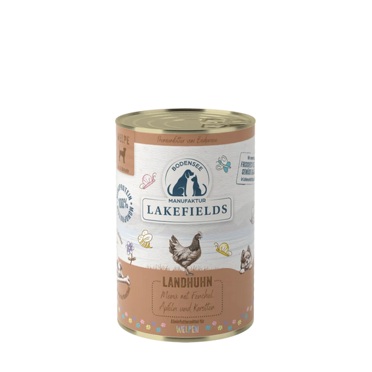 Lakefields Dose Welpen Huhn
